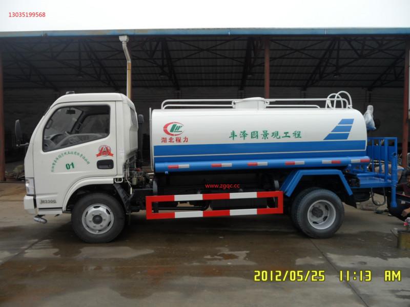 供应3吨绿化洒水车，东风园林洒水车国四价格，天津市洒水车哪里有卖图片