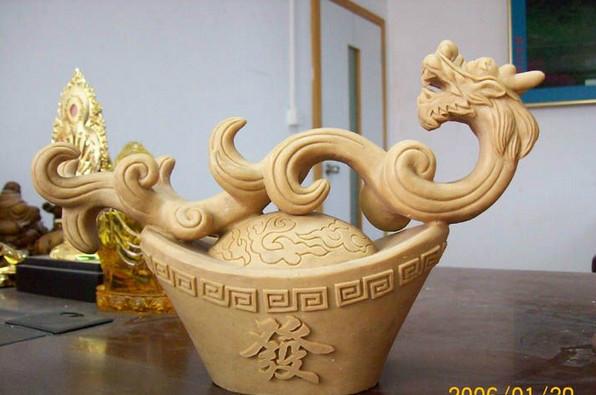 金元寶雕塑圖片