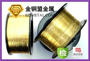 供應廣州H65黃銅絲廠家