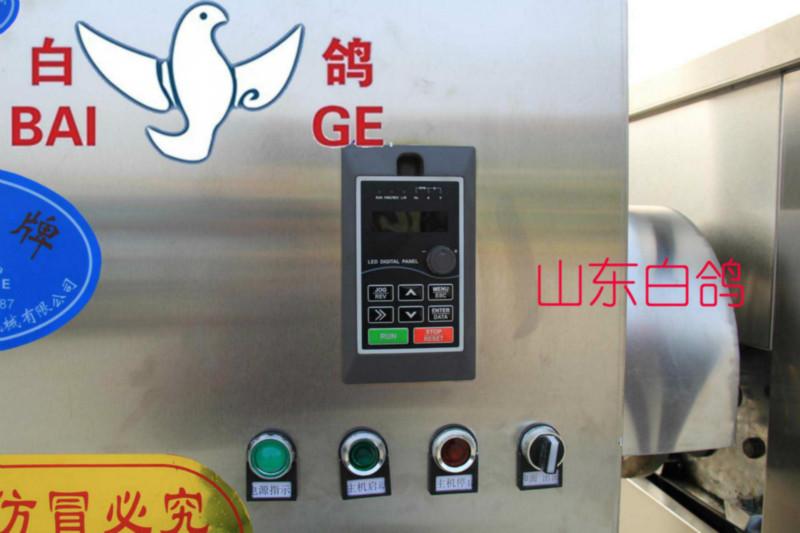 供應(yīng)白鴿50-70直連體圓饃機(jī)全自動(dòng)饅頭機(jī)生產(chǎn)廠家