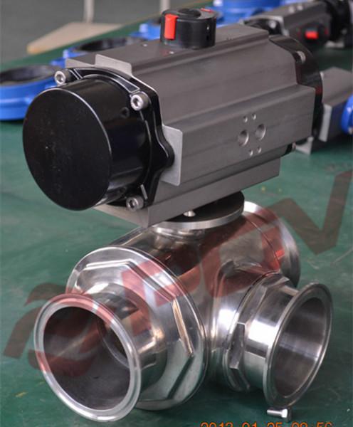 三通球閥圖片/三通球閥樣板圖 (2)