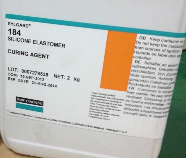 道康寧184透明灌封膠 PDMS膠 DOWSIL陶熙