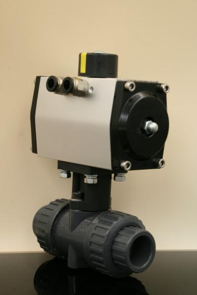 氣動(dòng)塑料球閥圖片/氣動(dòng)塑料球閥樣板圖 (2)