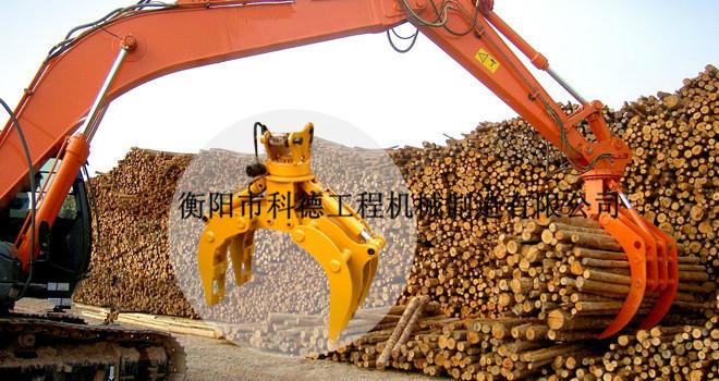 供應(yīng)小松PC200液壓抓木器報(bào)價(jià)，小松PC200液壓抓鉗器圖片，抓木器廠家