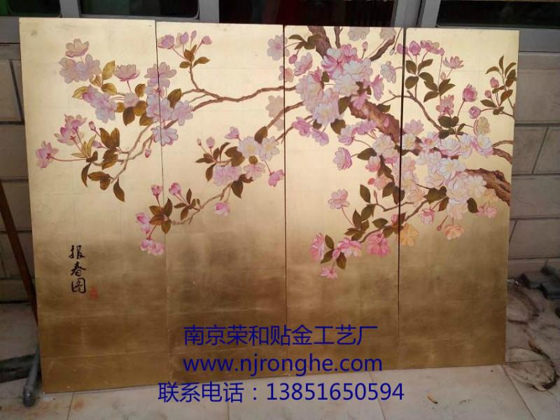 供应金箔画 南京金箔画 山东金箔画