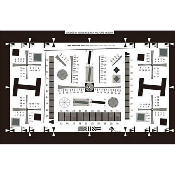 ISO12233分辨率测试卡增强型/标准型摄像头检测解析卡价格图片