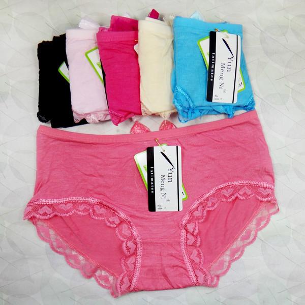 性感鏤空竹纖維女式內(nèi)褲圖片