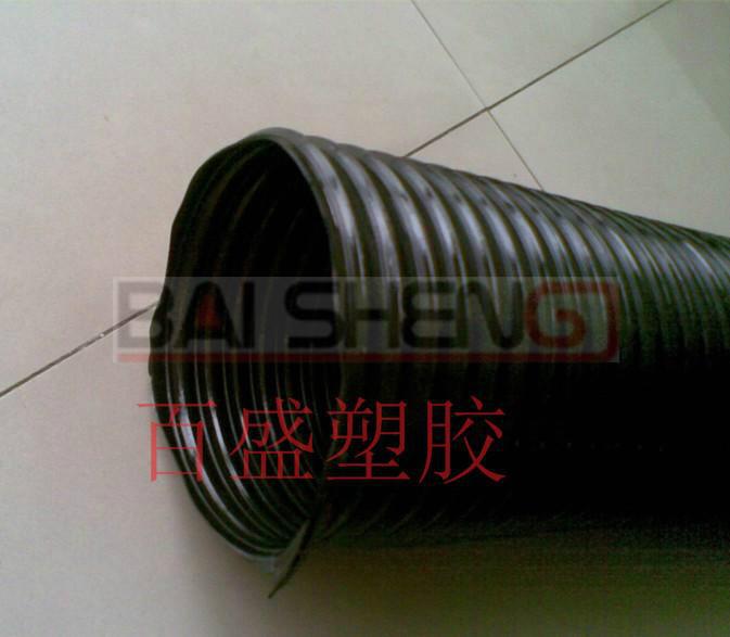供應(yīng)TPU黑色集塵軟管通風(fēng)軟管熱銷