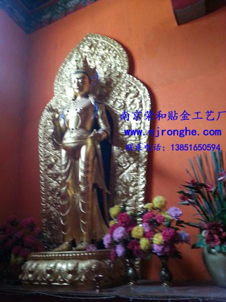 供應(yīng)仿古貼金箔，酒店貼金銀箔，佛像貼金