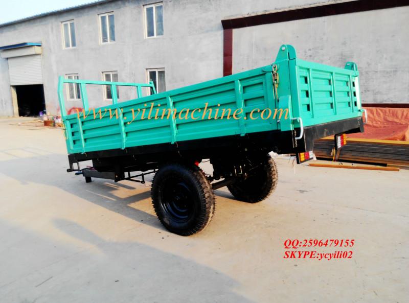 供應(yīng)拖車，3噸2輪自卸拖車，拖拉機(jī)帶的拖車