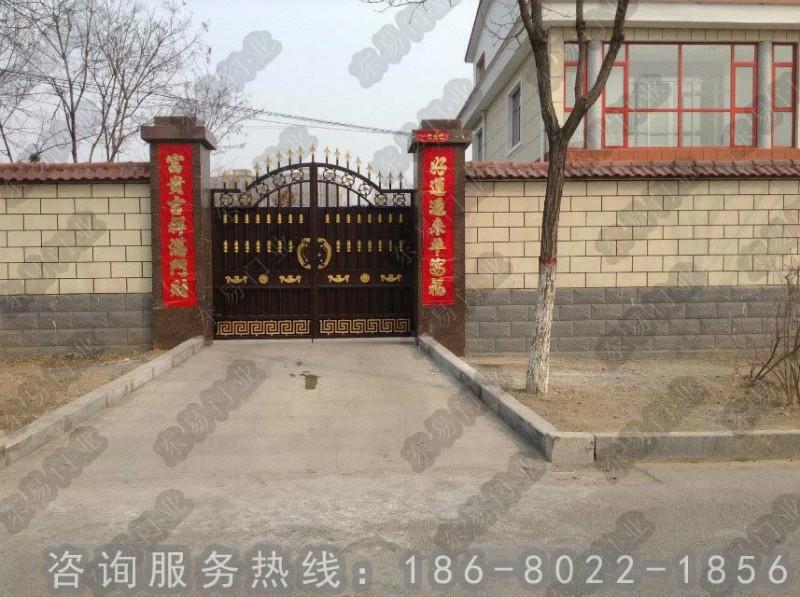 別墅推拉大門圖片