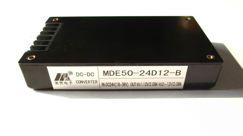 供应江苏直流稳压模块电源生产商/DC24V转DC±12V/±2.08A50W