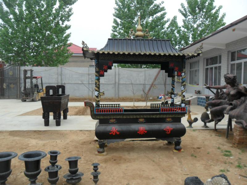 供應(yīng)鑄鐵大香爐，大香爐生產(chǎn)廠家，大鐵香爐