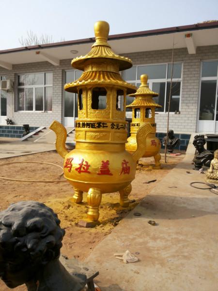 供應寺廟鐵香爐.鐵香爐廠家.