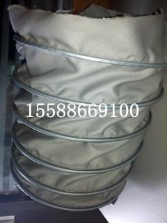 供應(yīng)耐高溫灰色夾式風(fēng)管高溫伸縮風(fēng)管