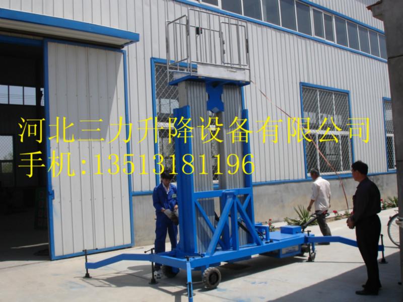 供應(yīng)輔助行走雙桅柱升降機(jī)