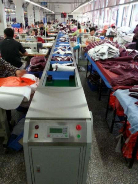 服裝全自動流水線電動履帶流水線圖片