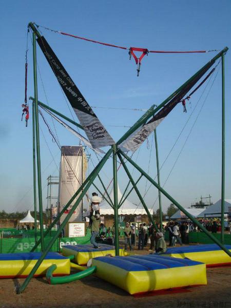 供應(yīng)兒童蹦極床，LYI-B7鋼架小蹦極