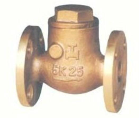 船用法蘭青銅揚舉式5K止回閥圖片