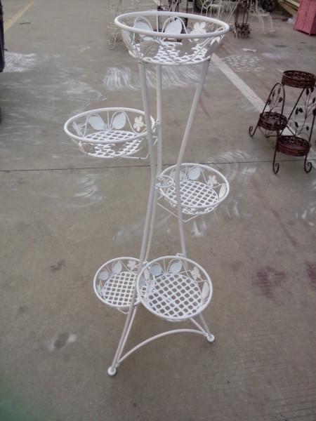 鐵藝花架三盆報(bào)價(jià)圖片