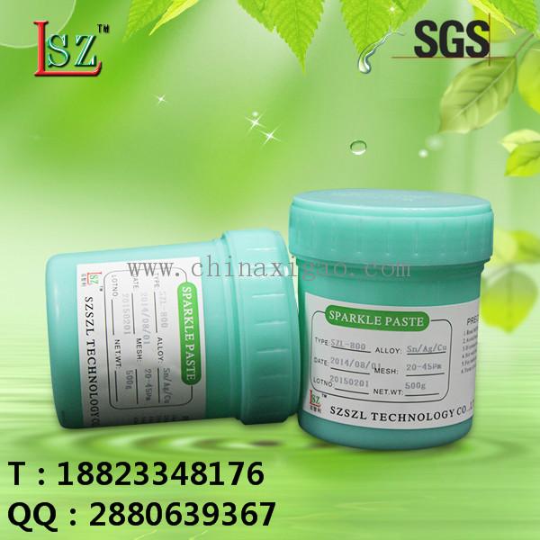 供應(yīng)無鉛錫膏成分Sn99Ag0.3Cu0.7，高溫錫膏熔點(diǎn)217-227，錫膏廠家