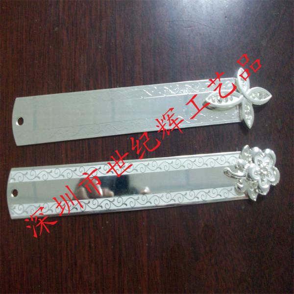 供應(yīng)西安酒店商務(wù)贈送金屬書簽 紙盒包裝