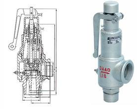 供应A27H/W型弹簧微启式安全阀