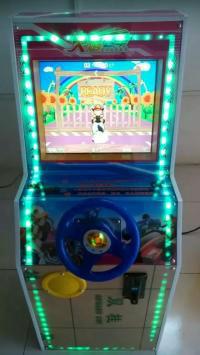 火焰飛車投幣游戲機十種游戲可選擇圖片