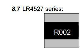 供应深圳旺诠代理商LR2725系列合金电阻