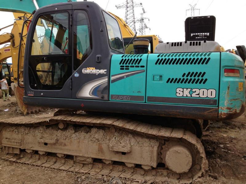 供应日本进口神钢SK200挖掘机(Used Kobelco SK200-8 Excavator)