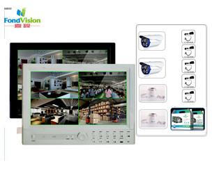 无线wifi版监控录像一体机套装图片
