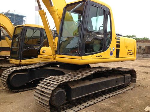 供应二手挖掘机二手小松PC220挖机(used komatsu pc220 excavator)