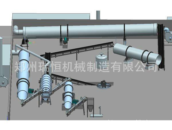 供应四川复合肥造粒生产线厂家，四川复合肥造粒生产线多少钱？图片