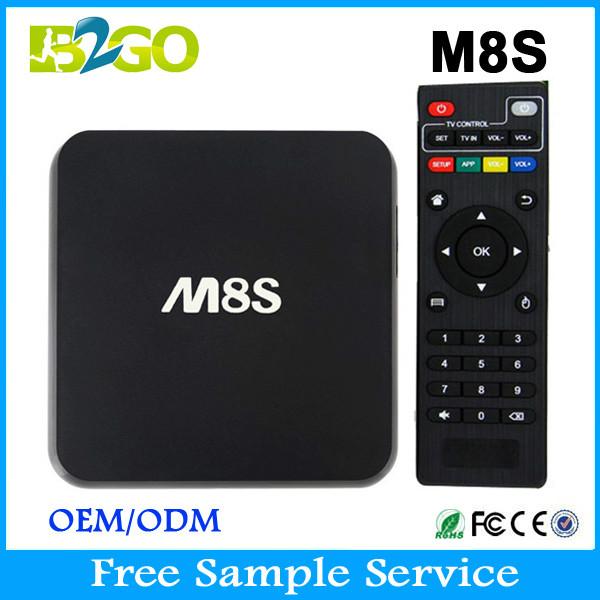 供应AmlogicS812四核八显安卓M8S机顶盒2G/8G安卓4.4 4K TV BOX图片