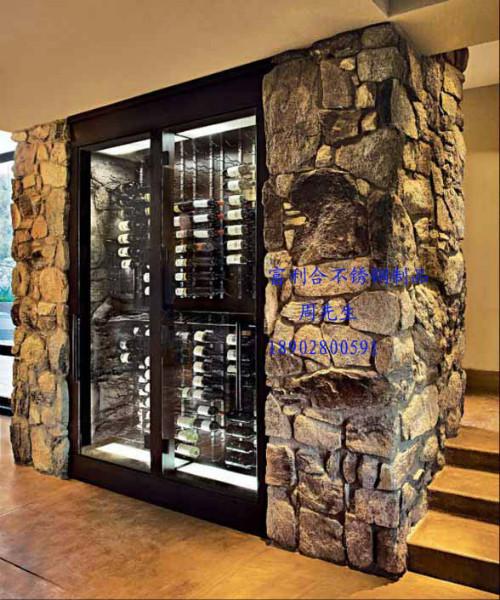 供應(yīng)不銹鋼酒柜定制_不銹鋼紅酒柜定做_