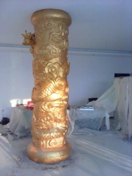 供應(yīng)公司前臺(tái)裝飾龍柱、門面裝修、裝修公司、茶樓裝修、家庭裝飾、酒店雕塑、東營雕塑公司