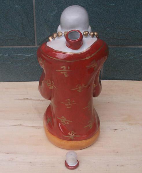 供應(yīng)5斤裝羅漢陶瓷酒瓶，景德鎮(zhèn)陶瓷酒瓶廠家生產(chǎn)，酒瓶定制酒瓶報(bào)價(jià)，