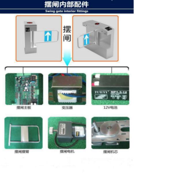 厂家直销手动摆闸单机芯图片