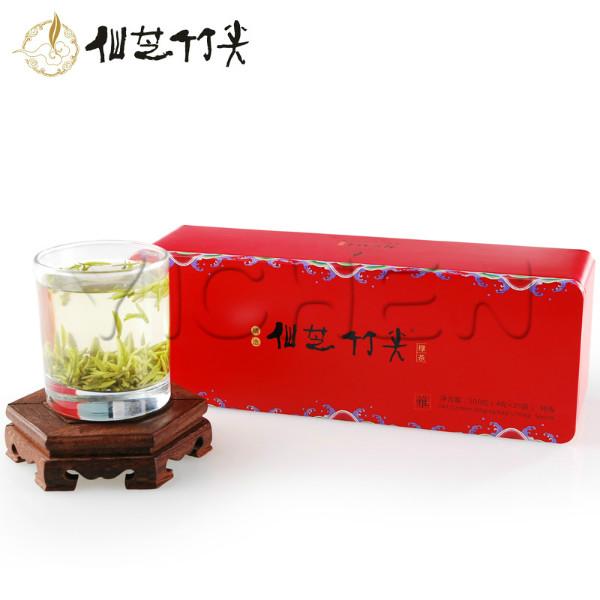 供应2015早春头采嫩芽炒青新茶峨眉山明前茶高山绿茶雅级100g礼盒